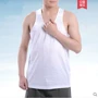 Mùa hè trung niên nam cotton sling áo vest trắng trung niên cotton lỏng áo mồ hôi cũ cha - Lót shop quần áo thể thao