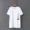 2018 mùa hè mới chất béo MM cộng với XL lỏng lỗ mỏng thư lỗ đặt ngắn tay T-Shirt nữ triều áo phông trắng