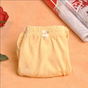 Bướm Anfen 100% cotton tam giác nữ đồ lót eo cao thoải mái thoáng khí cotton cộng với quần mẹ béo 4