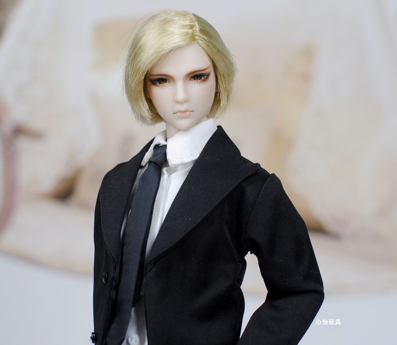 Blonde Hand Painted Head A1Xinyi doll 6 points boyfriend Yuge No. 3 MJD Tertiary body And male Prince Barbie Same size 30CM image