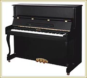 Đàn piano thẳng đứng màu đen 123 - dương cầm