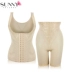 Cơ thể định hình corset chia đôi phù hợp sau sinh định hình hỗ trợ ngực mỏng đùi hông hông giảm béo eo eo đồ lót bụng đồ lót phụ nữ Corset hai mảnh