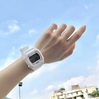 Трендовые прямоугольные водонепроницаемые брендовые модные цифровые часы, в корейском стиле, простой и элегантный дизайн