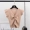 Dây kéo ren v- cổ áo sơ mi mỏng nữ sinh viên 2018 mùa hè mới Hàn Quốc phiên bản của tay áo nhỏ bay áo len hoang dã áo len rộng