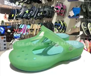 Mới Croc Giày Nữ Mary Jane Đế Dày Đổi Màu Jelly Giày Chống Trơn Trượt Dép Dép Giày Đi Biển dép cao su đi biển dép đi biển cho bé