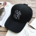 Mua Mũ bóng chày MLB Yankees NY Classic Black Cặp đôi điều chỉnh 01100 Bóng chày