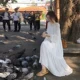 Белая длинная юбка