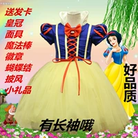 Halloween Girl Snow White Váy Tutu Tay áo ngắn Trẻ em Quần áo Váy Disney Trang phục Hoa Girl Girl Wedding Dress thời trang trẻ em