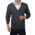 Mùa đông mới trung niên của nam giới cổ chữ V không tay vest trung niên đan vest của cha cơ thể vest Dệt kim Vest