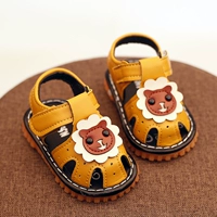 Летние детские сандалии для мальчиков, детская дышащая нескользящая обувь для раннего возраста, мягкая подошва