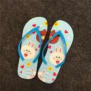 Cô gái tuổi teen phim hoạt hình flip-flops nữ thời trang mùa hè mặc sinh viên flip-flops Hàn Quốc dễ thương phẳng giày đáy