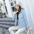 Chống mùa 2018 áo khoác mùa đông phụ nữ ngắn thời trang sinh viên áo khoác nhỏ trọng lượng nhẹ xuống áo khoác bông áo khoác Hàn Quốc quần áo của phụ nữ Bông