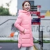 Chống mùa giải 2018 mùa đông Hàn Quốc phiên bản của bông của phụ nữ phần dài sinh viên mỏng bông áo khoác nhẹ xuống áo khoác bông áo quần áo của phụ nữ áo phao nữ dáng ngắn có mũ Bông
