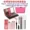 Multi-specs Makeup Set Bộ mỹ phẩm dành cho người mới bắt đầu Bảng phấn mắt Beauty Makeup Kem che khuyết điểm CC CC - Bộ trang điểm son màu nâu đỏ