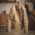 Madden dụng cụ Mỹ retro dầu nặng sáp vải áo khoác Ami 咔叽 cổ điển replica Slim áo khoác nam Áo khoác