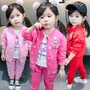 Quần áo trẻ sơ sinh và trẻ em 1 quần áo trẻ em mùa xuân và mùa thu 2 bộ quần áo trẻ em nhỏ 3 tuổi Quần áo bé gái 3 tuổi nước ngoài phù hợp với khí đốt 4 phiên bản Hàn Quốc - Phù hợp với trẻ em bộ đồ cho bé 