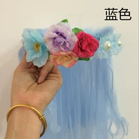 Симуляционный цветок/синий