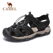 Giày nam Camel Giày dép mùa hè cho nam Giày dép đi biển thể thao ngoài trời Baotou - Khởi động ngoài trời