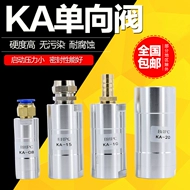 Phụ kiện máy nén khí không khí van khí nén Dừng trở lại van chống lại van đảo ngược van KA8/25/15/20 van bướm 1 chiều van 1 chiều nhựa