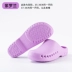 Doctor operating room hole-in-the-wall slippers hospital laboratory intensive care unit nurses men and women waterproof protective toe-toe non-slip shoes 