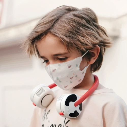 Zoyzoii Портативные детские висящие вентиляторы USB -фанаты USB -зарядки с ленивым мини -лиличным малым вентилятором электричества