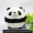 Búp bê đồ chơi sang trọng tròn bóng đen và trắng khổng lồ Panda Doll Thành Đô Du lịch Lưu niệm Làm quà tặng LG - Đồ chơi mềm gấu bông giá rẻ