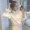 Mùa thu nữ phiên bản Hàn Quốc của thời đại học gió phồng tay áo sơ mi trắng học sinh lỏng áo sơ mi dài tay hoang dã áo sơ mi nữ tay dài form rộng