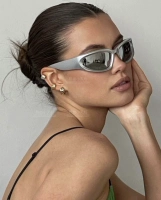 Модные квадратные солнцезащитные очки на солнечной энергии подходит для мужчин и женщин, 2 карат, европейский стиль, простой и элегантный дизайн