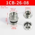 khớp nối bơm thủy lực Khớp chuyển tiếp thủy lực 45 # thép Yonghua 24 độ hình nón ferrule ED seal 1CB 1CM 1DB 1DM khớp nối ống dầu khop noi nhanh thuy luc Khớp nối thủy lực