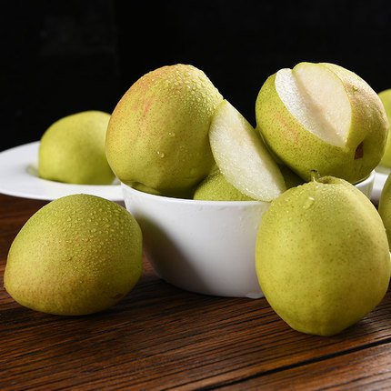 新疆库尔勒香梨5斤梨子新鲜水果整箱批小发包邮10非全母梨拍斤