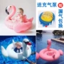 Trẻ em bơi vòng bé ghế thiên nga trắng hình chim hồng hạc bơi vòng bé bơm hơi chơi vòng tròn gắn kết trẻ em phao bơi trẻ sơ sinh