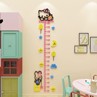 Детский трехмерный ростомер, акриловые наклейки на стену, украшение для детской комнаты для спальни, 3D