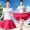 Trang phục khiêu vũ vuông 2019 mới phù hợp với thể thao mùa hè thể dục nhịp điệu phù hợp với váy ngắn tay hiệu suất trang phục phụ nữ - Khiêu vũ / Thể dục nhịp điệu / Thể dục dụng cụ
