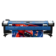 Фото машины 美日绘mrh-m32高速户外写真机广告喷绘高清壁画3d墙纸打印壁纸