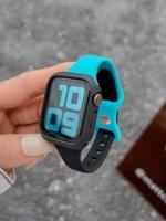 Озеро синее+черное+силиконовая черная раковина 【Взятие 1 отправить 2 ремня】