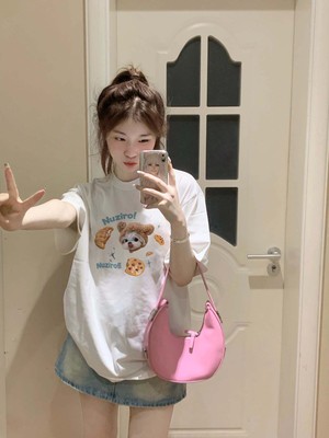 taobao agent Summer T-shirt, top, french style, Korean style