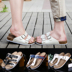 Vài nút chai dép nam thời trang mùa hè mặc Hàn Quốc phiên bản của xu hướng không trượt giày bãi biển pinch dép flip flops phụ nữ Dép