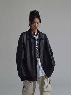 taobao agent Suit, black high advanced jacket, retro train model, fox, raccoon, high-quality style