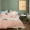 Xuân 2019 mới AMO Paris hợp thời trang màu tương phản 60 bộ cotton dài bốn mảnh chủ yếu của bộ đồ giường cao cấp màu tinh khiết - Bộ đồ giường bốn mảnh
