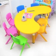 Bàn học và ghế cho trẻ em có thể gập lại kết hợp phòng thu theo phong cách ký túc xá bằng văn bản - Phòng trẻ em / Bàn ghế