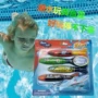 Trẻ em an toàn chơi trò chơi lặn ống thở đồ chơi dưới đáy nhận thức lặn ngư lôi đồ chơi kết hợp nhiều màu bể bơi phao