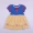 Xuất khẩu quần áo trẻ em Nhật Bản cô gái mới váy cotton mùa hè váy bé gái gạc hoạt hình váy công chúa - Váy đầm be gái 4 tuổi