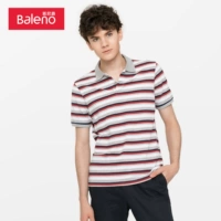 Baleno Benny Road nam mới 2019 thời trang giản dị hoang dã ba màu cotton ngang phòng POLO88901146 - Polo áo polo