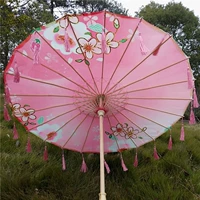 Liu Su Umbrella Pink Peach Blossom диаметр 82 см.