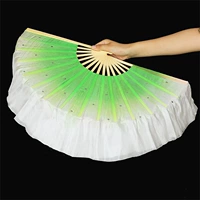 Монохромный зеленый градиент белый стандарт 31 Piao 10 Real Silk Standard