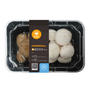 【Fungiverse】Двойная комбинация грибов (коричневые + белые) 250г