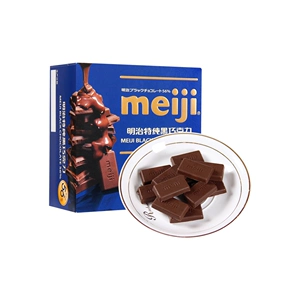 Meiji/Meiji Pure Black Chocolate 75G