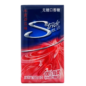 Жевательная резинка Stride/Xuanmai без сахара, со вкусом меда и арбуза 50,4г (28 штук) импортирована из Таиланда