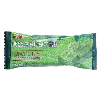 Мороженое Meiji Matcha Шоколадное 66г