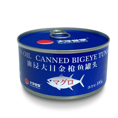 Тунец Ocean Family консервированный Большеглазый в масле 185г